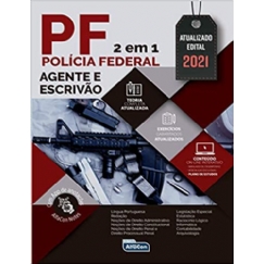 Foto PF Polícia Federal 2 em 1 - Agente E Escrivão