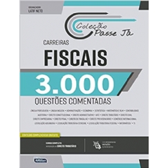 Foto Passe Já Carreiras Fiscais - 3.000 Questões Comentadas