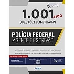 Foto Policia Federal Agente e Escrivão - 1.001 Questões Comentadas