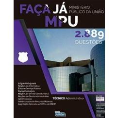 Foto Faça Já: MPU - Ministério Público da União - 2.889 Questões